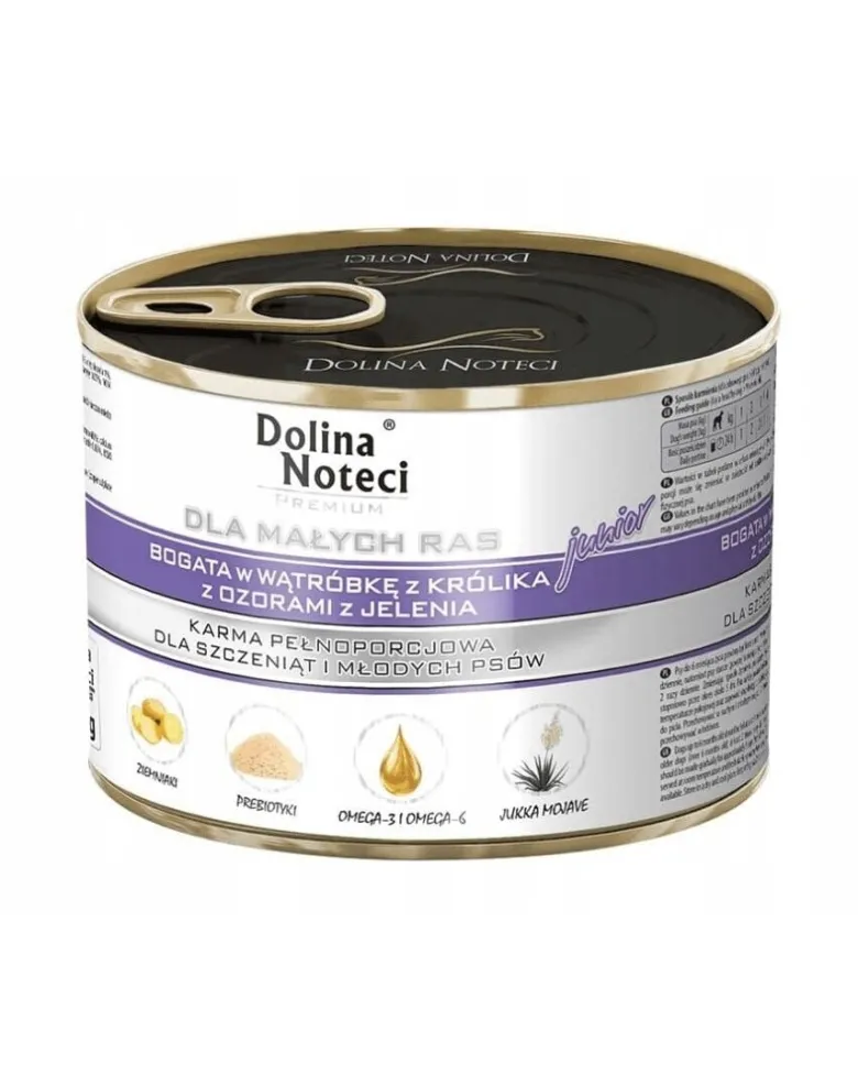 DOLINA NOTECI Junior Premium Mix gusti per razze di piccola taglia 12 x 185g
