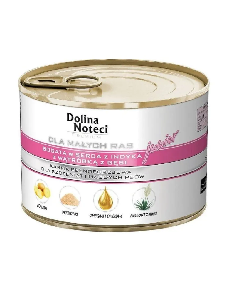 DOLINA NOTECI Junior Premium Mix gusti per razze di piccola taglia 12 x 185g