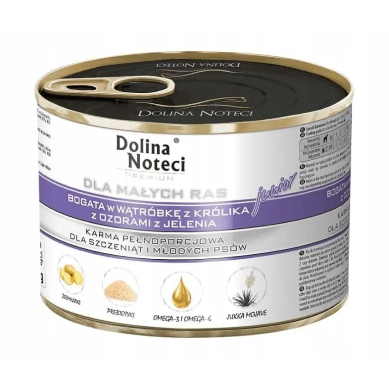 DOLINA NOTECI Junior Premium Mix gusti per razze di piccola taglia 12 x 185g