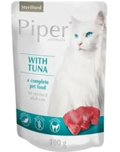 DOLINA NOTECI PIPER Kot Sterilised con tonno per gatti sterilizzati 10 x 100g