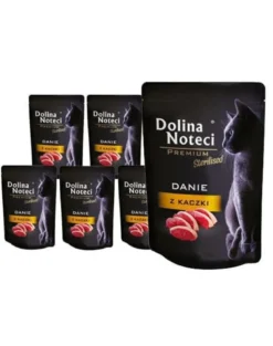 DOLINA NOTECI Premium con anatra per gatti sterilizzati 10 x 85g