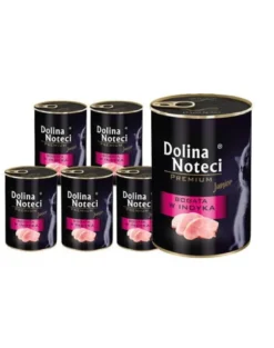 DOLINA NOTECI Premium Junior ricco di tacchino per gattini 12 x 400g