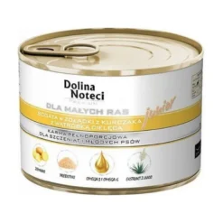 DOLINA NOTECI Premium Junior stomaci di pollo per razze piccole con fegato di vitello 10 x 185g