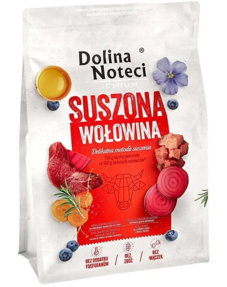 DOLINA NOTECI Premium Manzo cibo secco per cani 3 kg