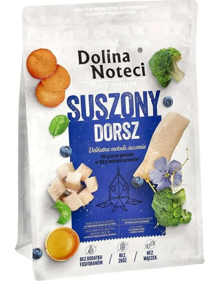 DOLINA NOTECI Premium Merluzzo cibo secco per cani 3 kg