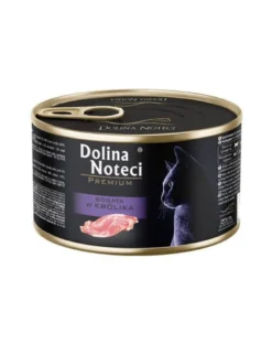 DOLINA NOTECI Premium Ricca di coniglio cibo umido per gatti 185 g