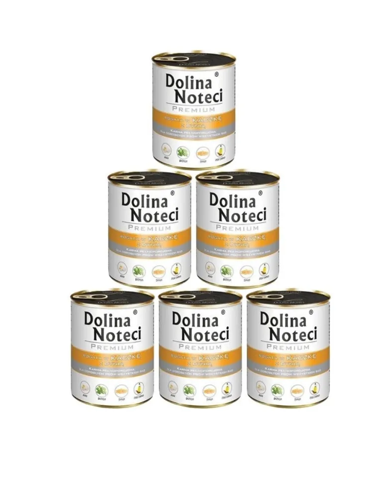 DOLINA NOTECI Premium Ricco di anatra con zucca 6 x 800g