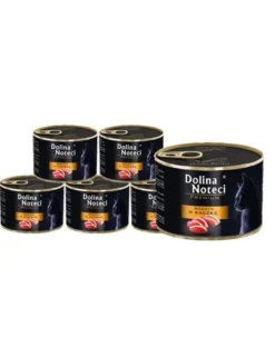 DOLINA NOTECI Premium ricco di anatra per gatti adulti 12 x 185g
