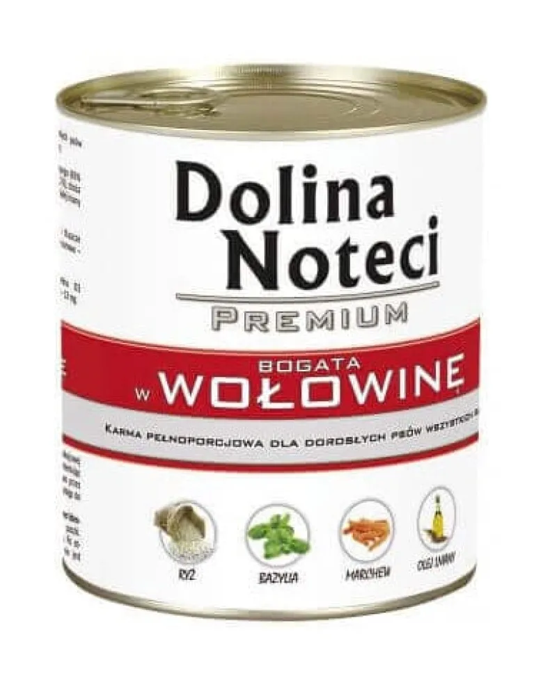 DOLINA NOTECI Premium Ricco di Manzo 12 x 800g