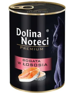 DOLINA NOTECI Premium Ricco di salmone per gatti adulti 400g
