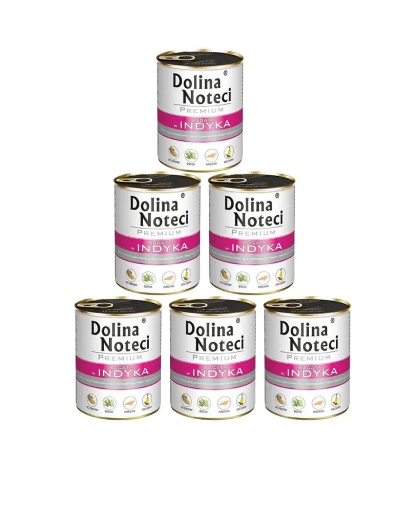 DOLINA NOTECI Premium Ricco di tacchino 6 x 800g