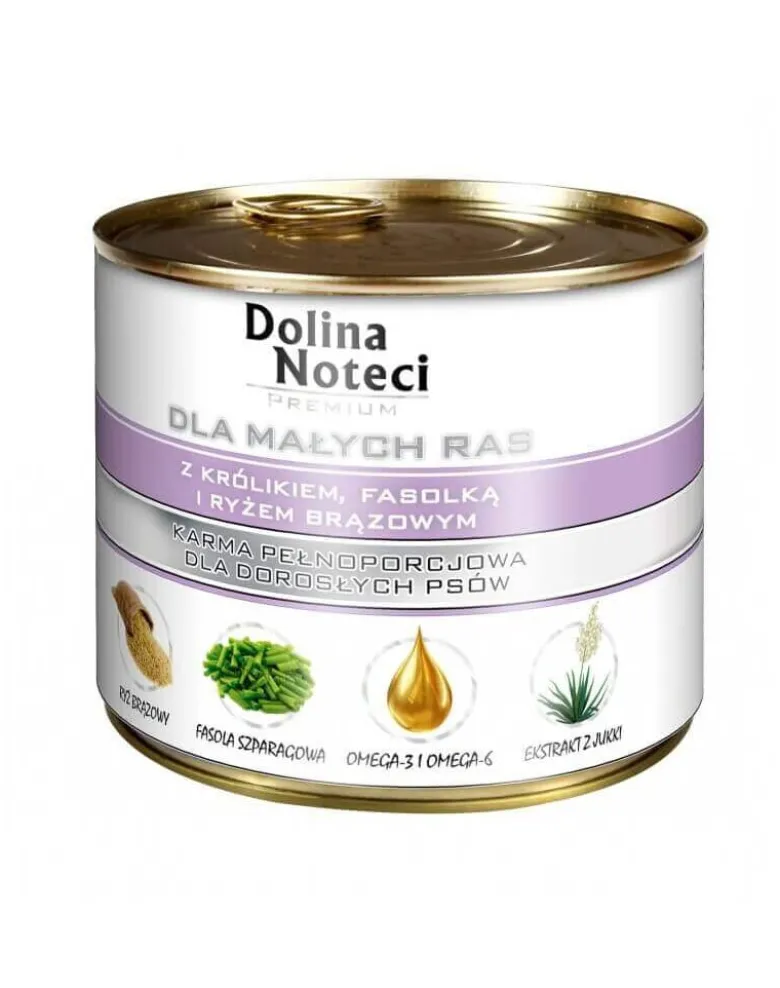 DOLINA NOTECI Premium SET per razze piccole con oca e coniglio 20 x 185g