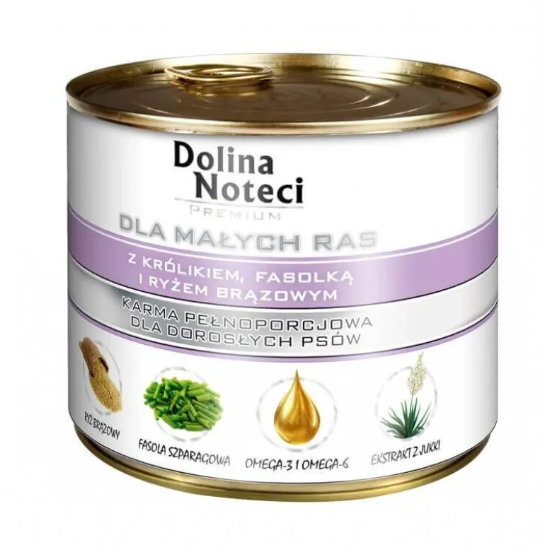 DOLINA NOTECI Premium SET per razze piccole con oca e coniglio 20 x 185g