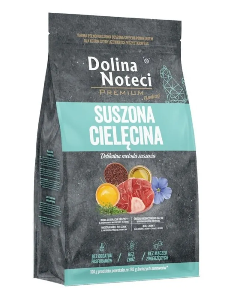 DOLINA NOTECI Premium Sterilised Vitello Cibo secco per gatti sterilizzati 2 kg