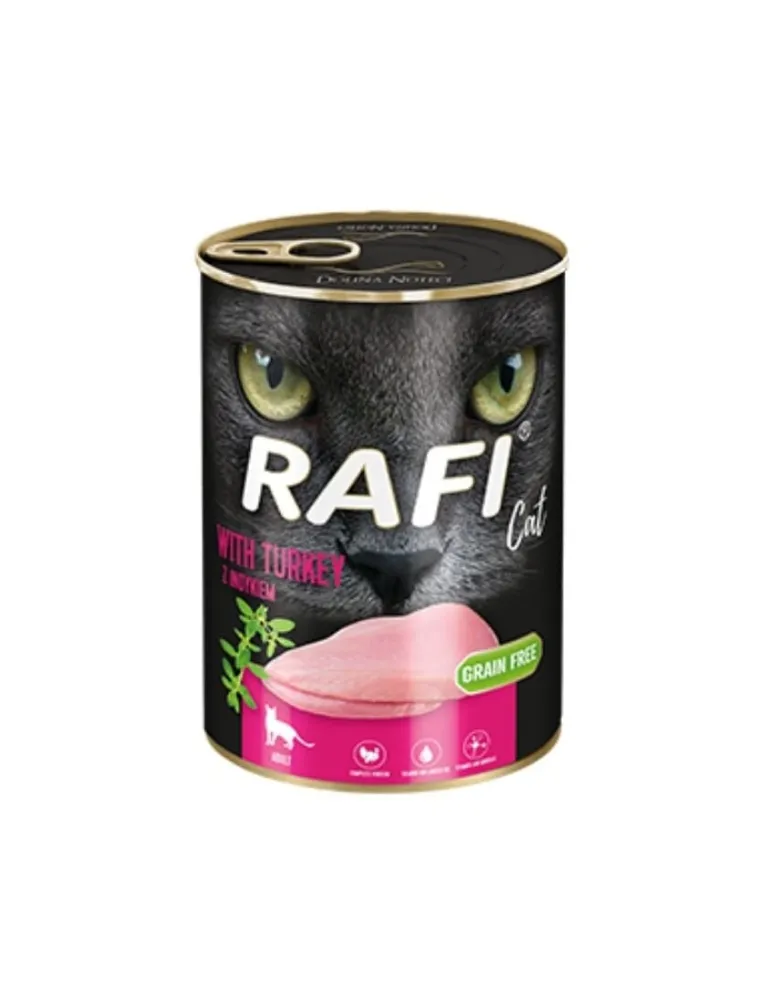 DOLINA NOTECI RAFI Cat adult con tacchino 12 x 400g