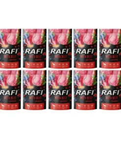 DOLINA NOTECI RAFI con manzo, mirtilli e mirtilli rossi 10 x 500g
