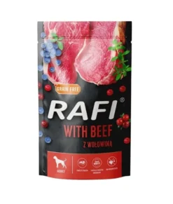 DOLINA NOTECI RAFI con manzo, mirtilli e mirtilli rossi 10 x 500g