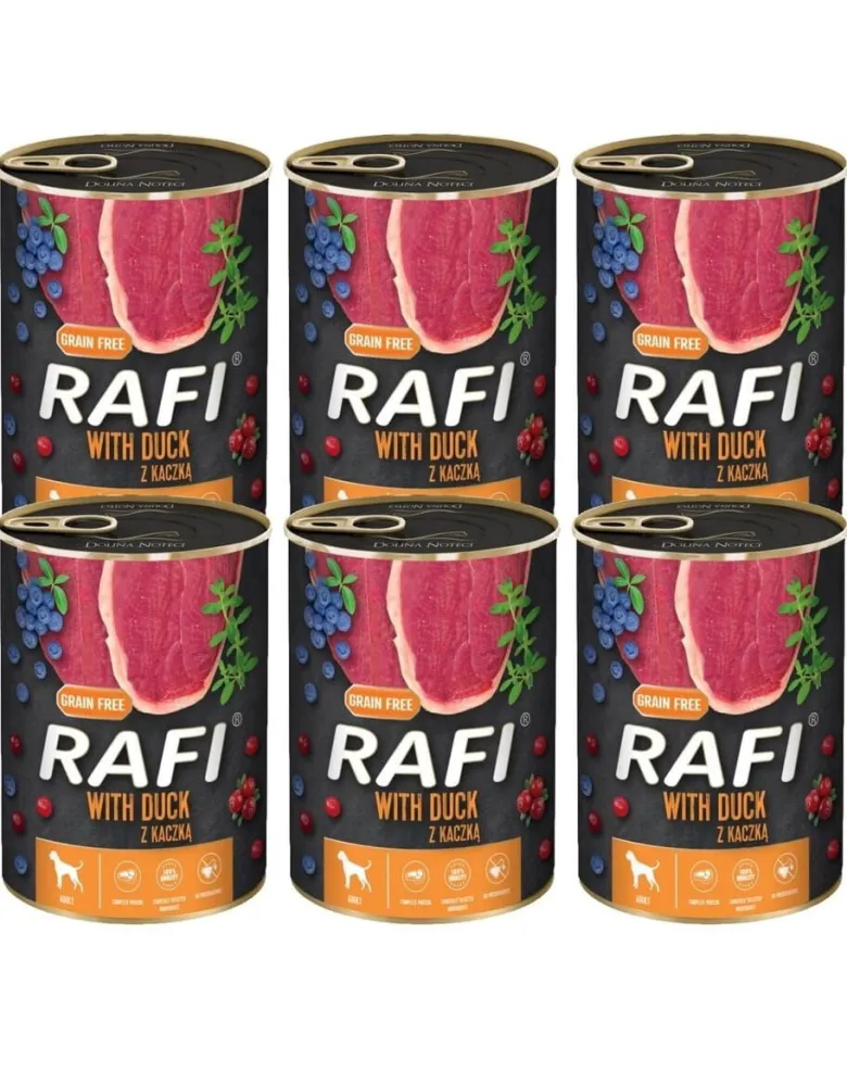 DOLINA NOTECI RAFI Duck con anatra 6 x 800g