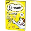 DREAMIES Creamy alimento complementare per gatti con delizioso formaggio 4x10 g