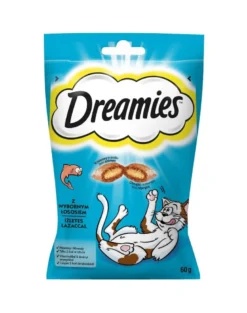 DREAMIES Dreamies Snack con salmone per gatti 6x60g