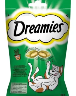 DREAMIES 60g snack per gatti con una nota di erba gatta