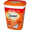 DREAMIES Mega in scatola 350g Leccornia per gatti con delizioso pollo