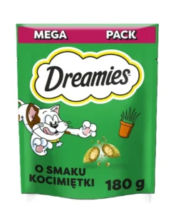 DREAMIES Mega Pack 4x180g Snack per gatti all'erba gatta