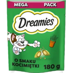 DREAMIES Mega Pack 4x180g Snack per gatti all'erba gatta