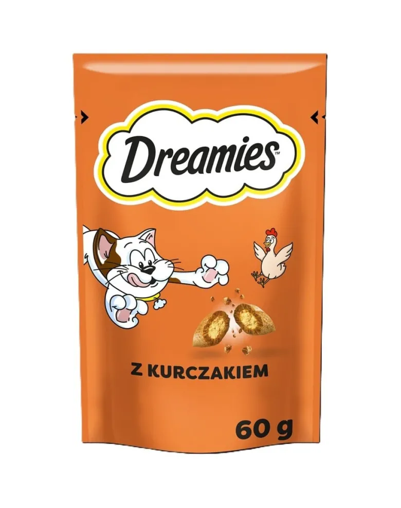 DREAMIES 6x60g Snack con pollo per gatti