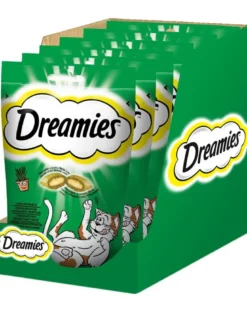 DREAMIES 6x60g snack per gatti con una nota di erba gatta