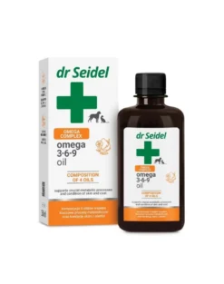 DR SEIDEL Olio Omega 3-6-9 per cani e gatti 250ml