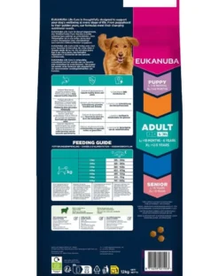 EUKANUBA Adult Large Breeds Lamb Rice 12kg cibo secco ricco di agnello e riso per cani di taglia grande