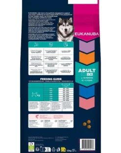 EUKANUBA Adult Large Breeds Salmon Barley 12 kg cibo secco per cani di grandi razze ricco di salmone e orzo