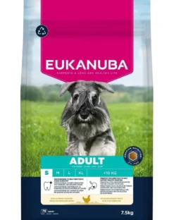 EUKANUBA Adult Small Breeds Chicken 7,5 kg cibo secco per cani di razze piccole ricco di pollo fresco