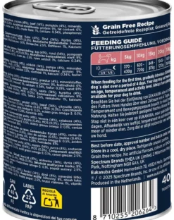 EUKANUBA Life Care Senior Rich in Beef 400 g paté per cani anziani ricco di manzo e zucca