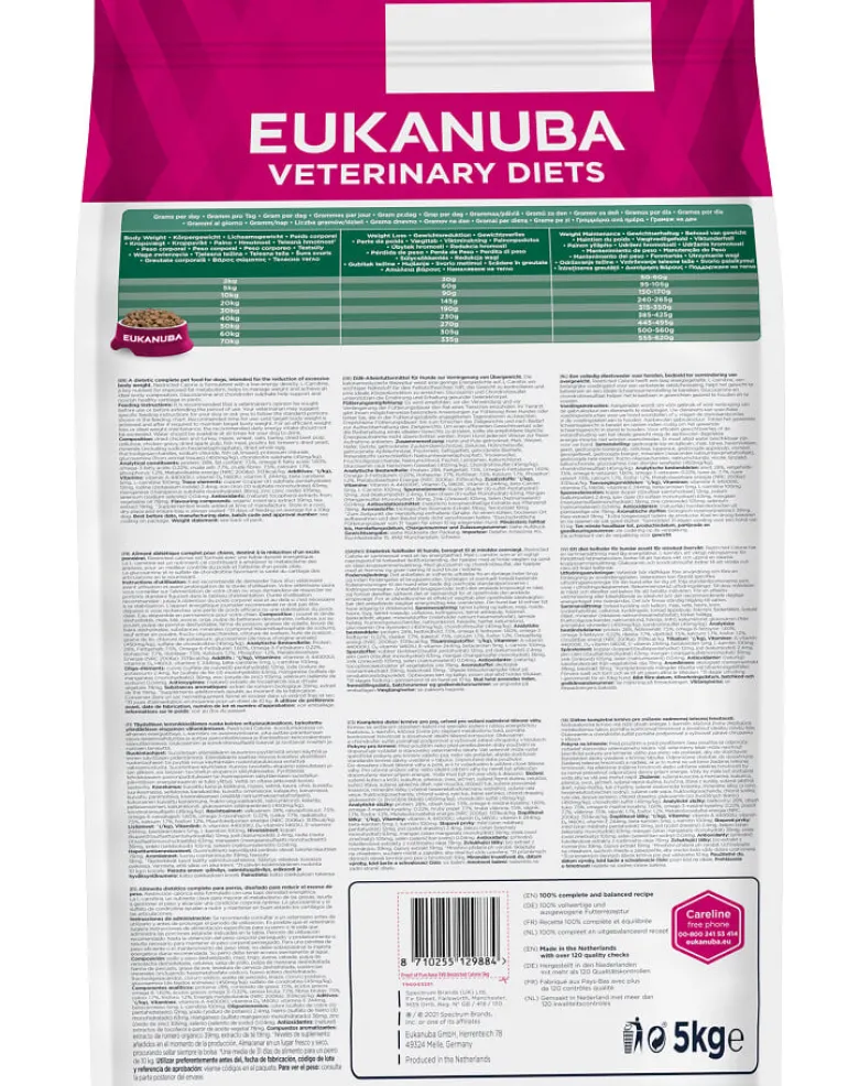 EUKANUBA Veterinary Diets Restricted Calories Adult All Breeds 12 kg