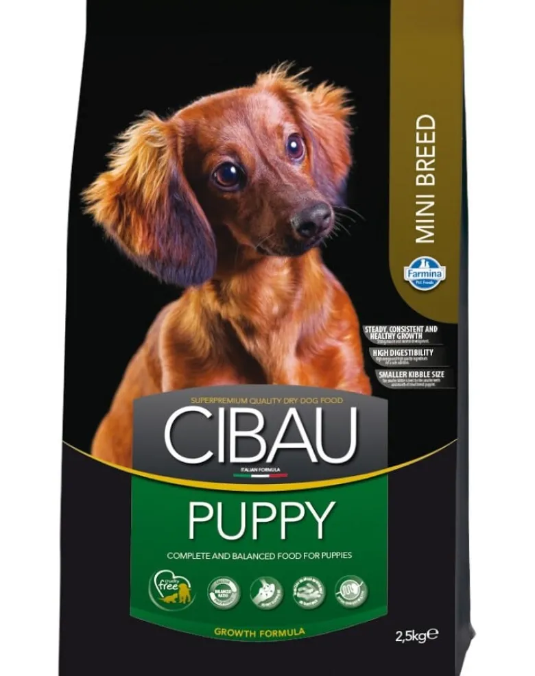 FARMINA Cibau Puppy mini per cuccioli di razza piccola 2,5kg