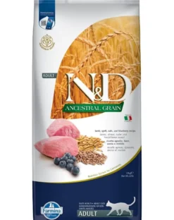 FARMINA N&D Ancestral Adult Cat Neutered 10 kg agnello, farro, avena e mirtillo