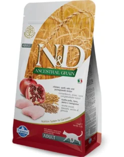 FARMINA N&D Low Grain Chicken & Pomegranate Adult Cat 5 kg
