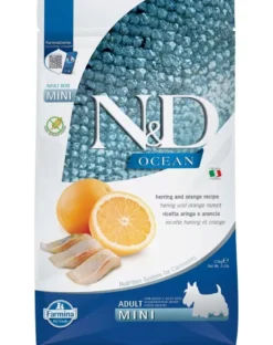 FARMINA N&D Ocean Adult Mini Herring and Orange 2,5 kg