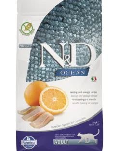 FARMINA N&D Ocean cat adult herring and orange 1,5 kg