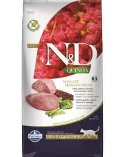 FARMINA N&D Quinoa Cat Weight Managment Lamb 5 kg