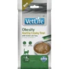 FARMINA Vet Life Cat Obesity Creamy 60 g con pollo e tonno, snack cremoso per gatti in sovrappeso