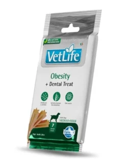 FARMINA Vet Life Dental Treat Obesity Medium/Maxi 100 g (7 szt) snack dentale per cani di taglia media e grande