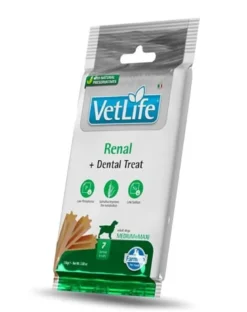 FARMINA Vet Life Dental Treat Renal Medium/Maxi 100 g (7 pz) snack dentale per cani di taglia media e grande
