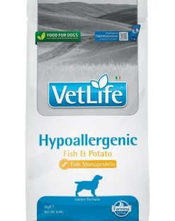 FARMINA Vet Life Dog Hypoallergenic Fish & Potato 2 x 2kg