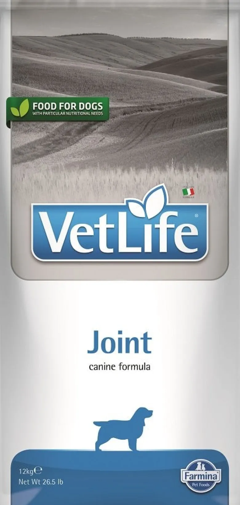 FARMINA Vet Life Dog Joint 12kg mangime per cani per articolazioni sane + 2 x FARMINA Vet Life Dental Treat Joint Mini 60 g (7 pezzi) GRATIS!