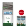 FARMINA Vet Life Obesity Dog 12 kg alimento per cani in sovrappeso + 2 x FARMINA Vet Life Dental Treat Obesity Mini 60 g (7 pezzi) GRATIS!