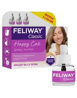 FELIWAY Classic 3 ricariche - feromoni per gatti