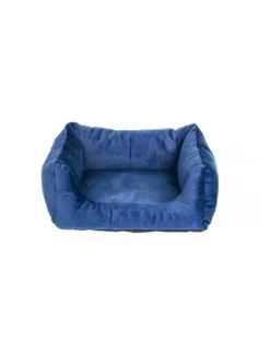 FERA Glamour divano letto rettangolare blu XL 75x85x29 cm